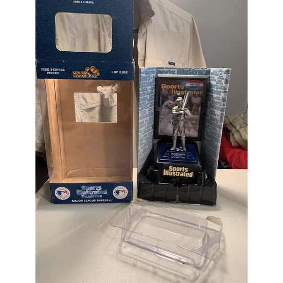 Roger Maris 1998 Sports Illustrated Collection Fine Pewter LE #229/9998 NIB - Picture 16 of 16